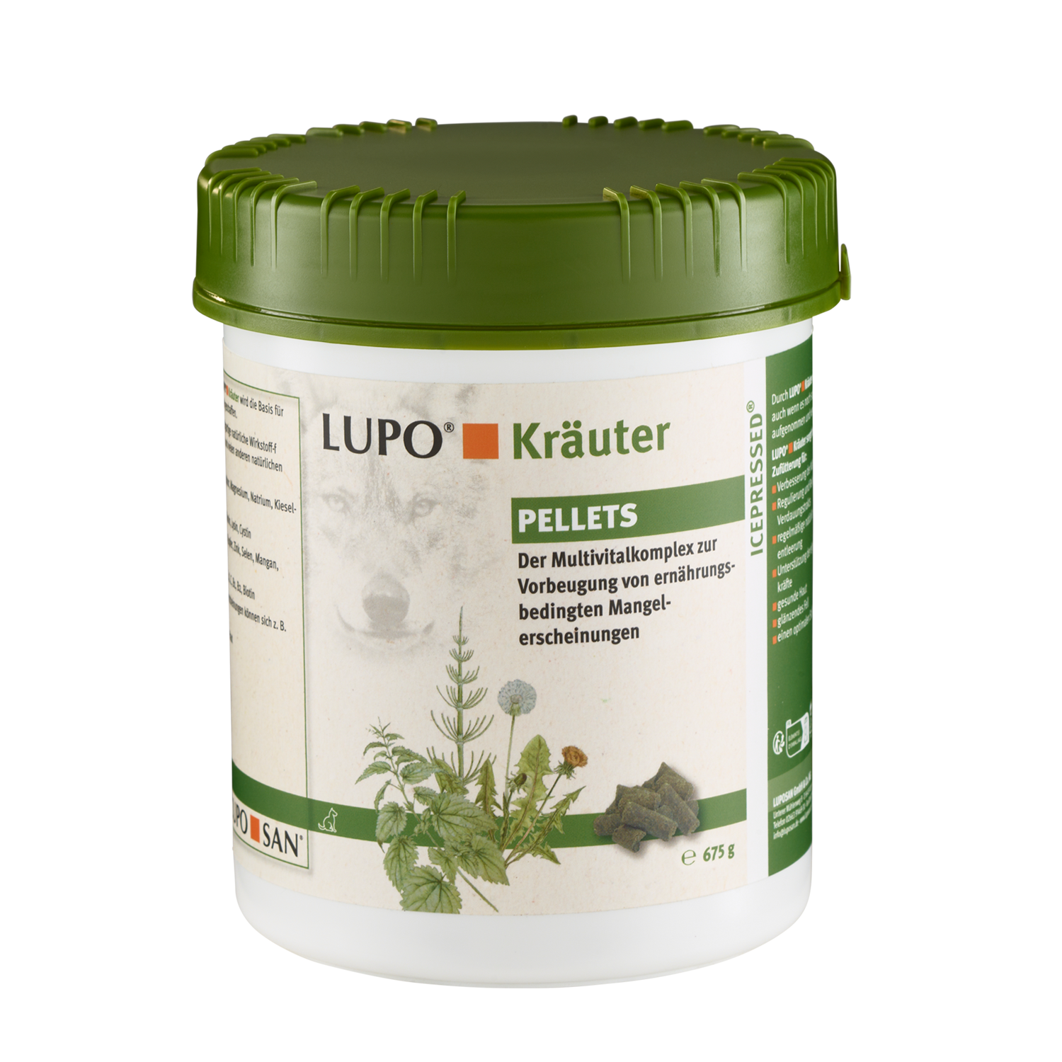 LUPO Kräuter Pellets 675 g