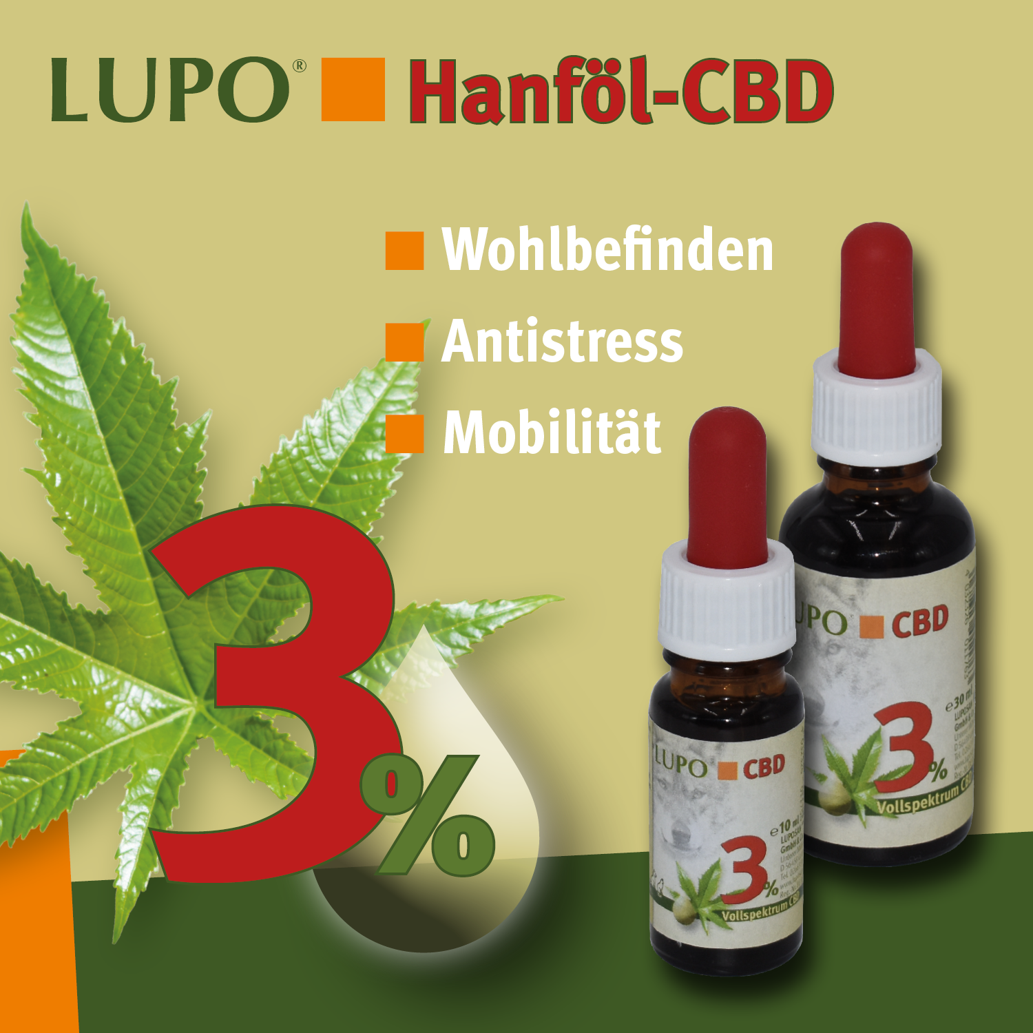 LUPO Hanföl-CBD 10ml