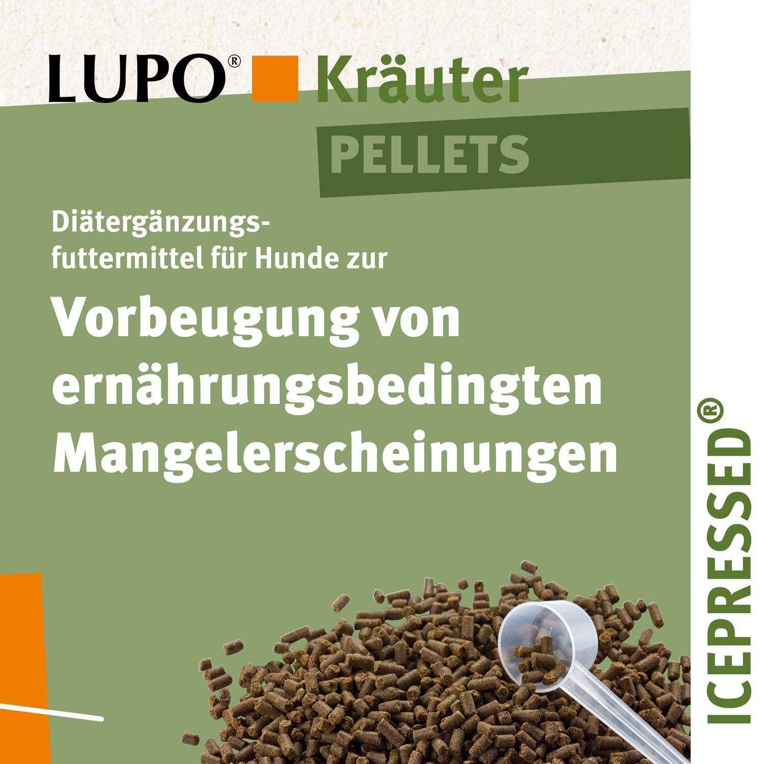 LUPO Kräuter Pellets 2,4 kg Eimer