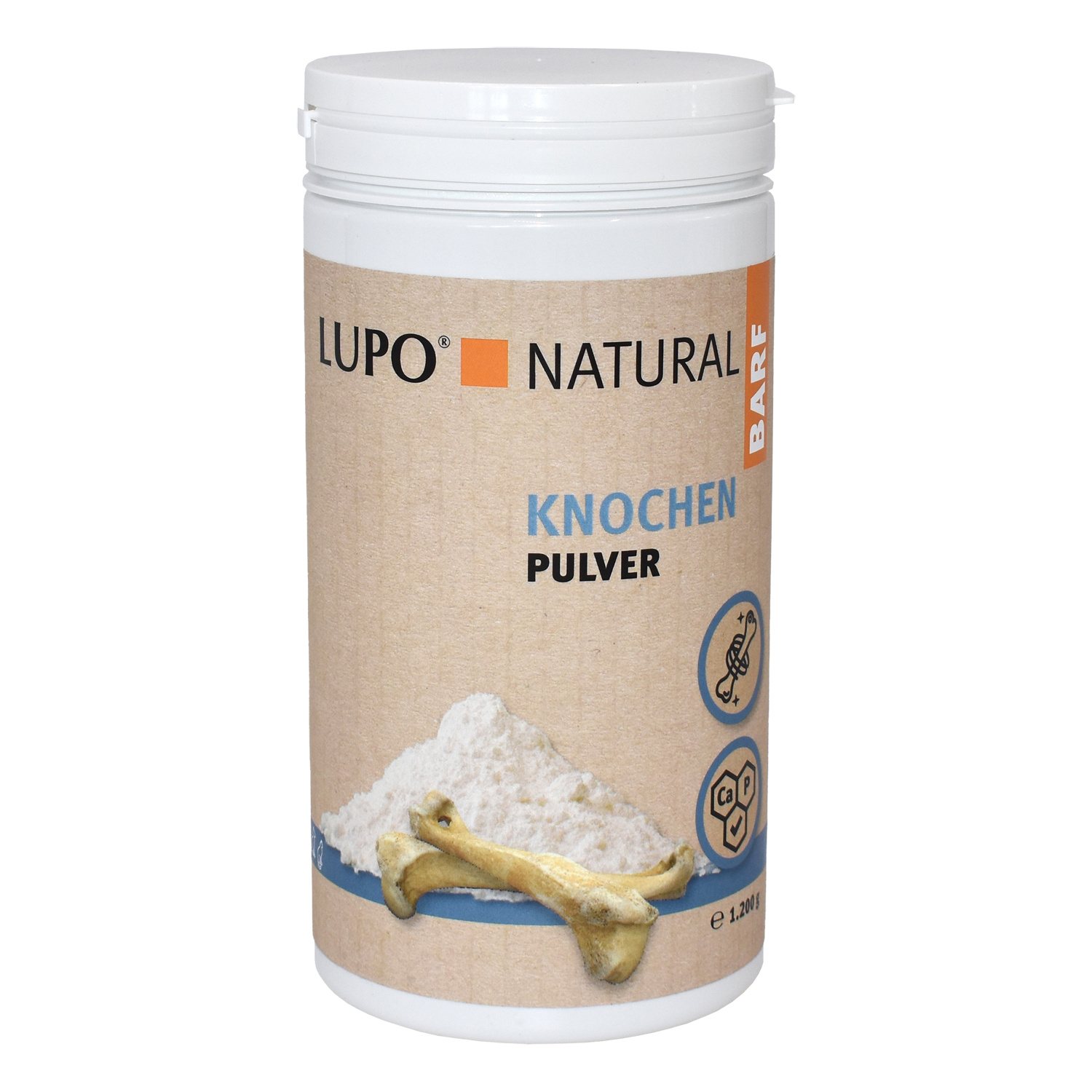 LUPO NATURAL BARF Knochen Pulver 1200 g