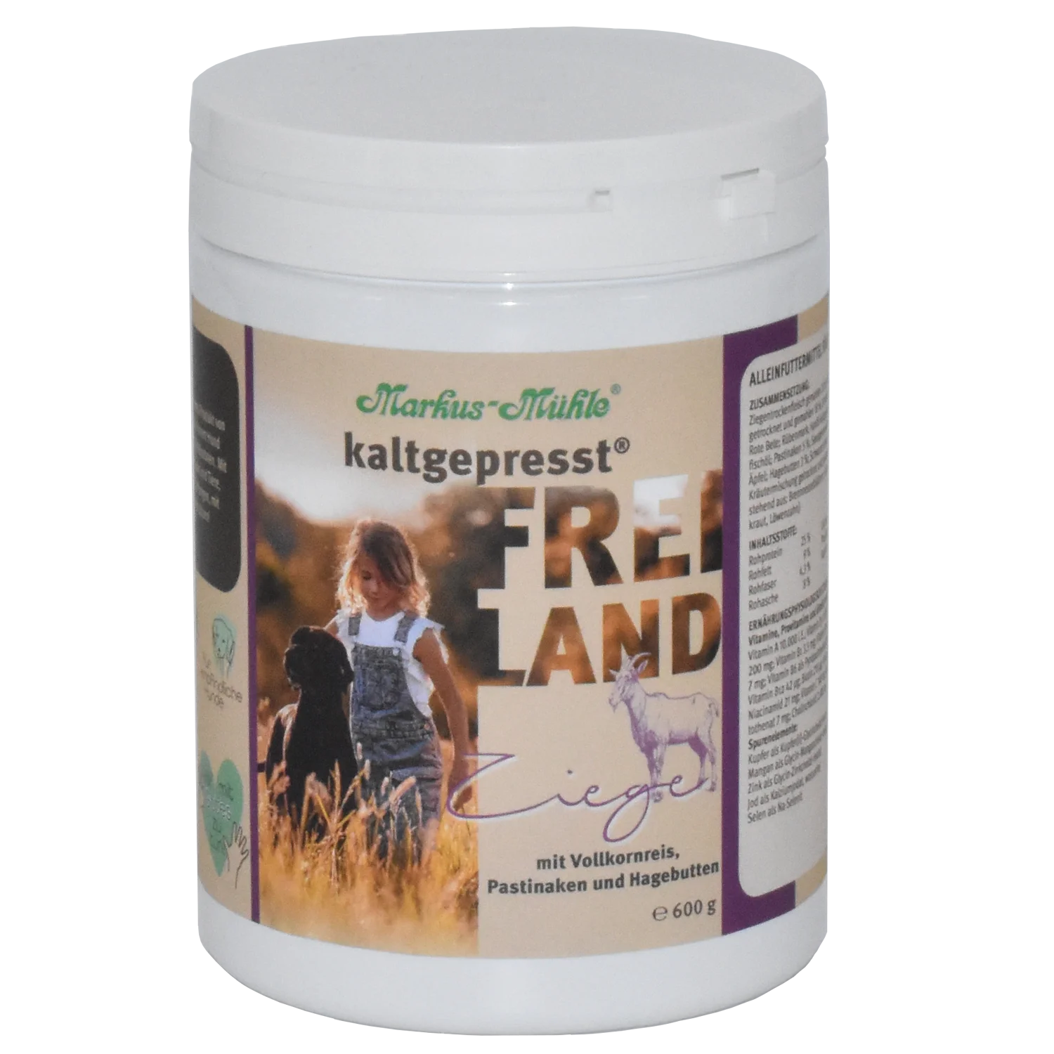 Schnupperangebot Markus-Mühle FREILAND Ziege 600 g