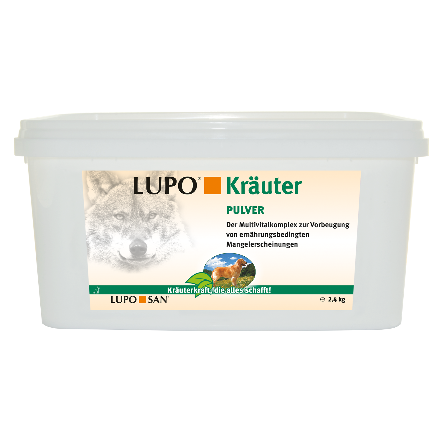 LUPO Kräuter Pulver 2,4 kg Eimer