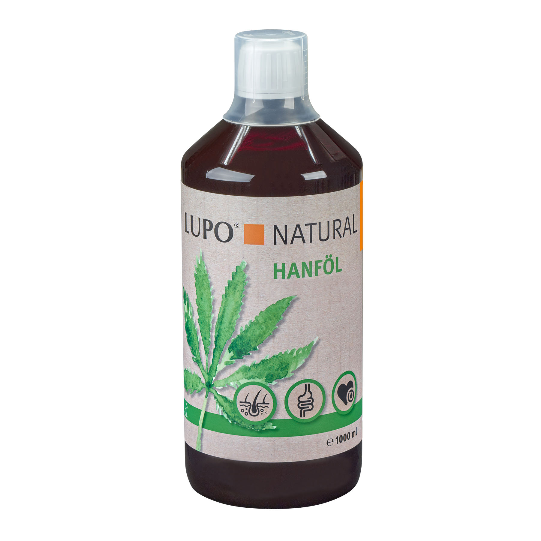 LUPO NATURAL Hanföl 1000 ml