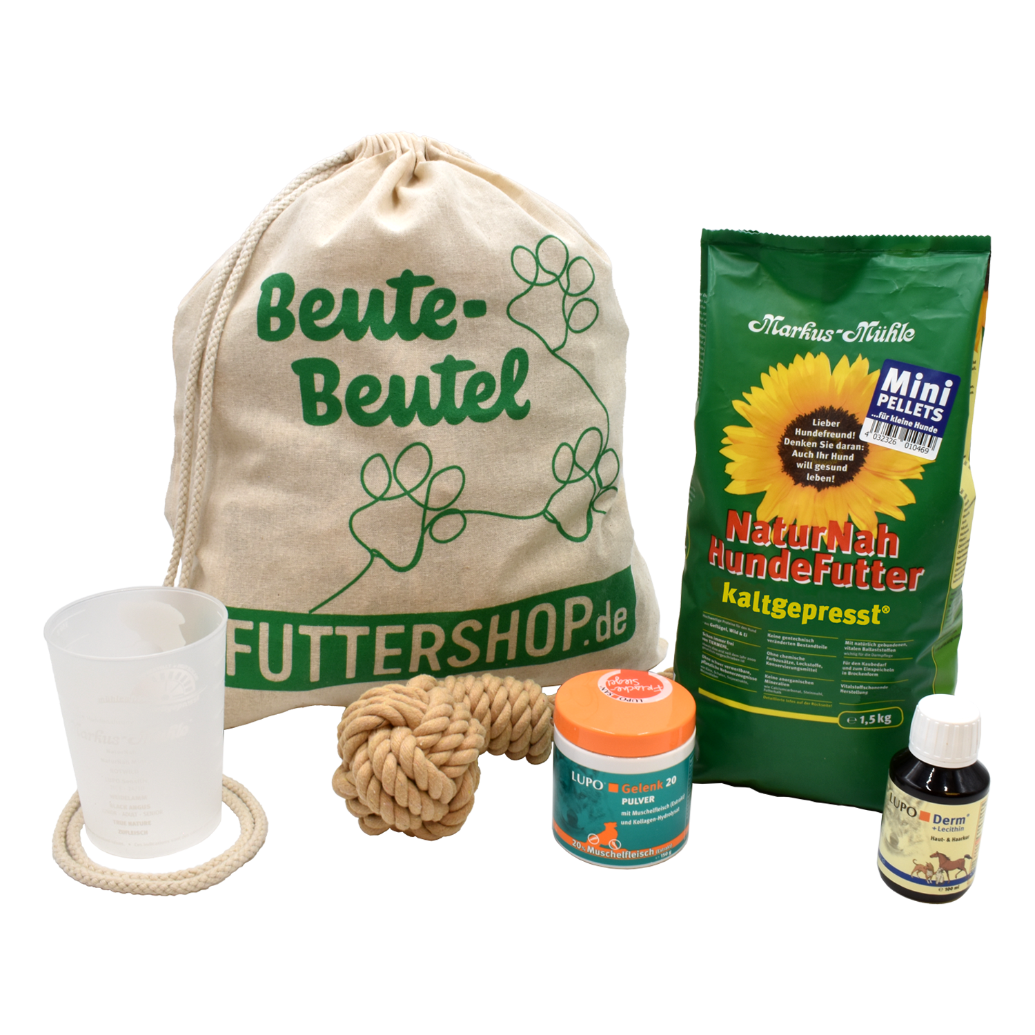 Markus Mühle Naturnah Mini Beute-Beutel - 1,5 kg | Futtershop