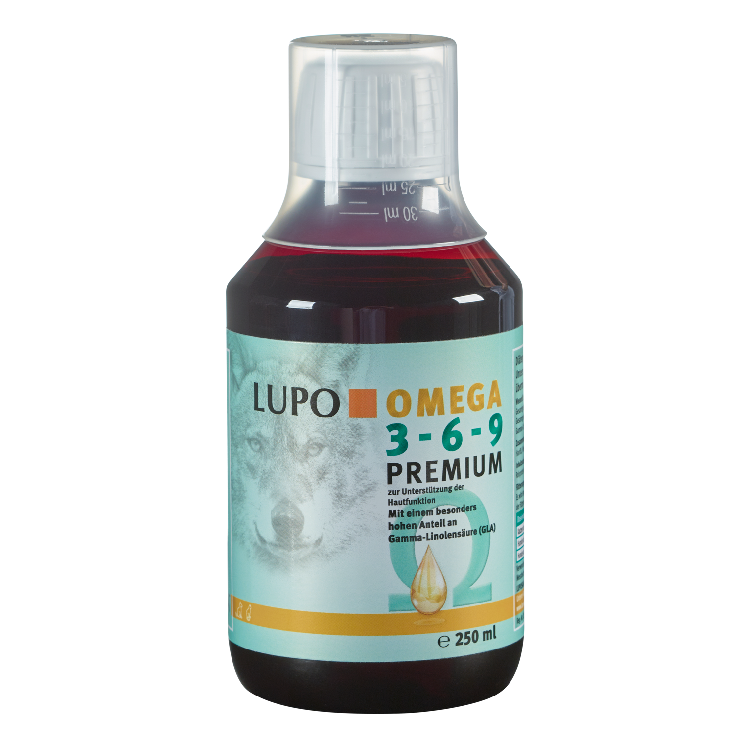 LUPO OMEGA 369 Premium - Fischöl für Hunde 250 ml